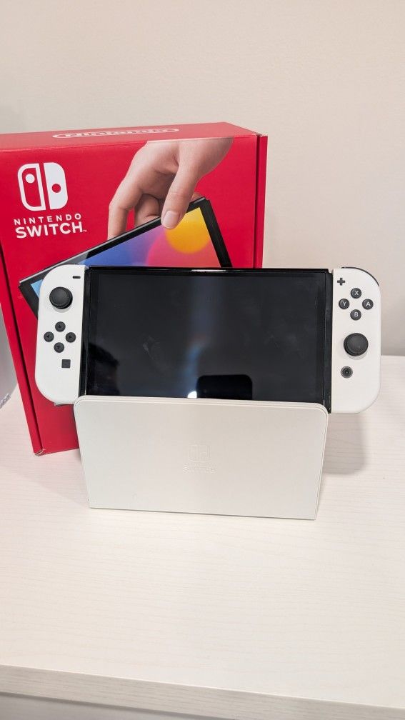 Barely Used OLED NINTENDO SWITCH
