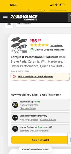 Rear break pads