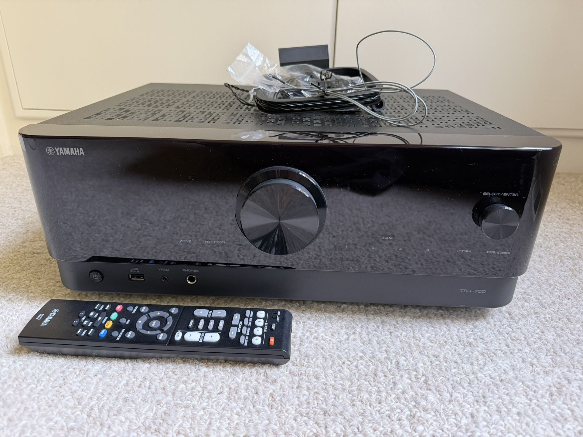 Yamaha TSR-700 7.2-channel AV Receiver with 8K HDMI and MusicCast