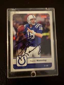 Peyton Manning Autographed