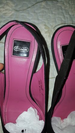 Authentic coach heels