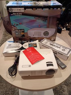 E-Vision 5000 4K-UHD Laser Smart Projector