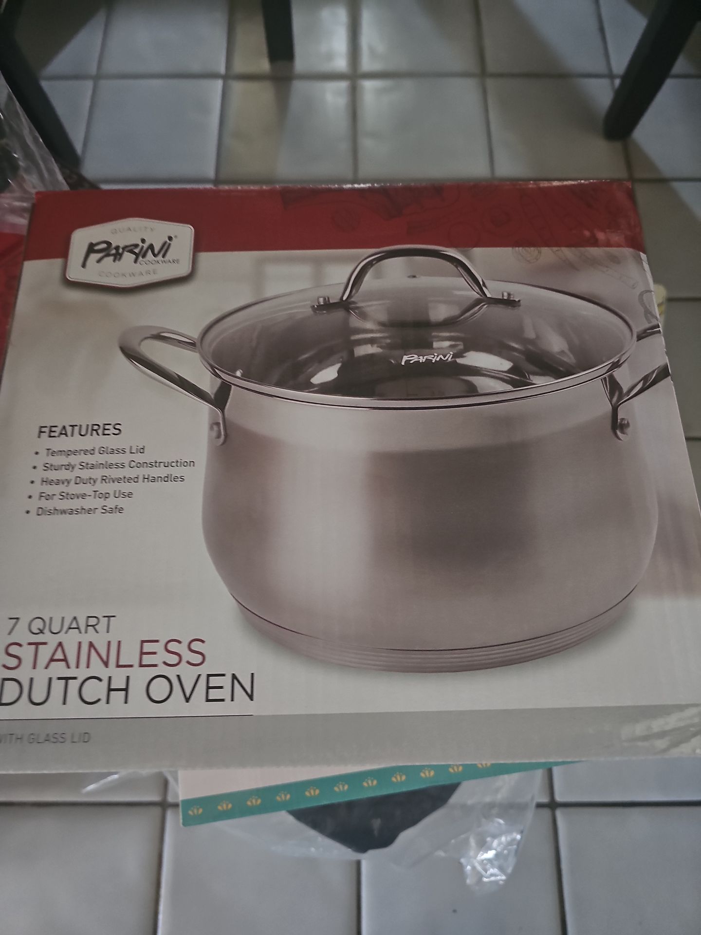 Stainless steel dutch oven