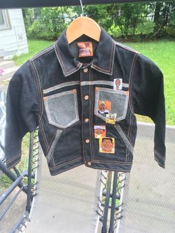 Vintage Kids Platinum FUBU denim jacket