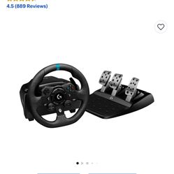 Steering Wheel, Gas Pedal And Shifter 