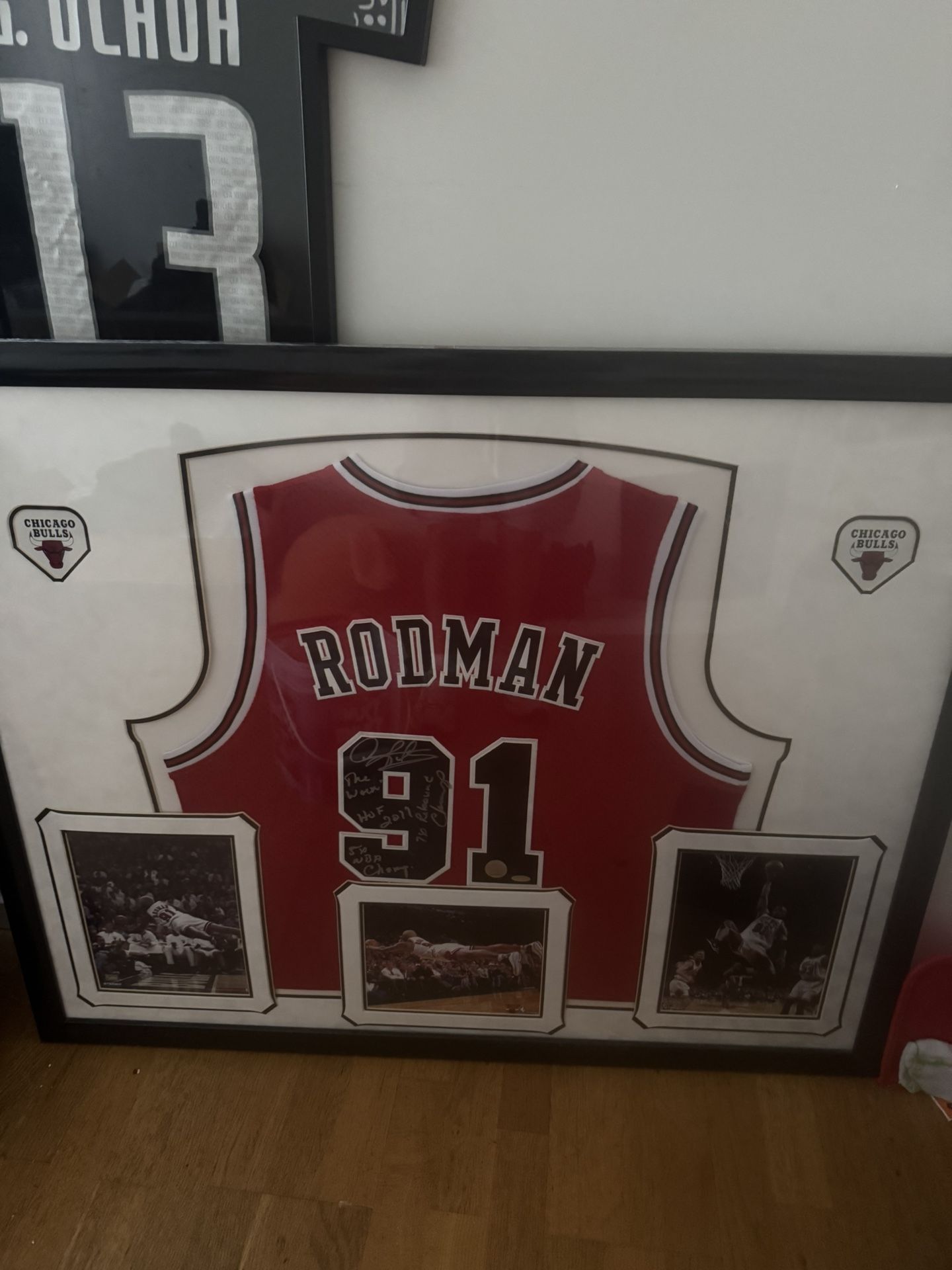 Dennis Rodman Signed Jersey
