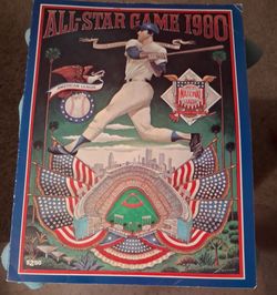 1980 MLB All-Star Game Official Program