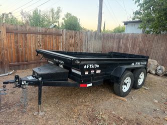 2024 FT510 Dump Trailer – Tandem Axle – 7,000 LB GVWR
