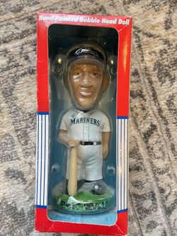 BRET BOONE — SEATTLE MARINERS BOBBLE DOBBLES Hand Painted Bobblehead Doll —