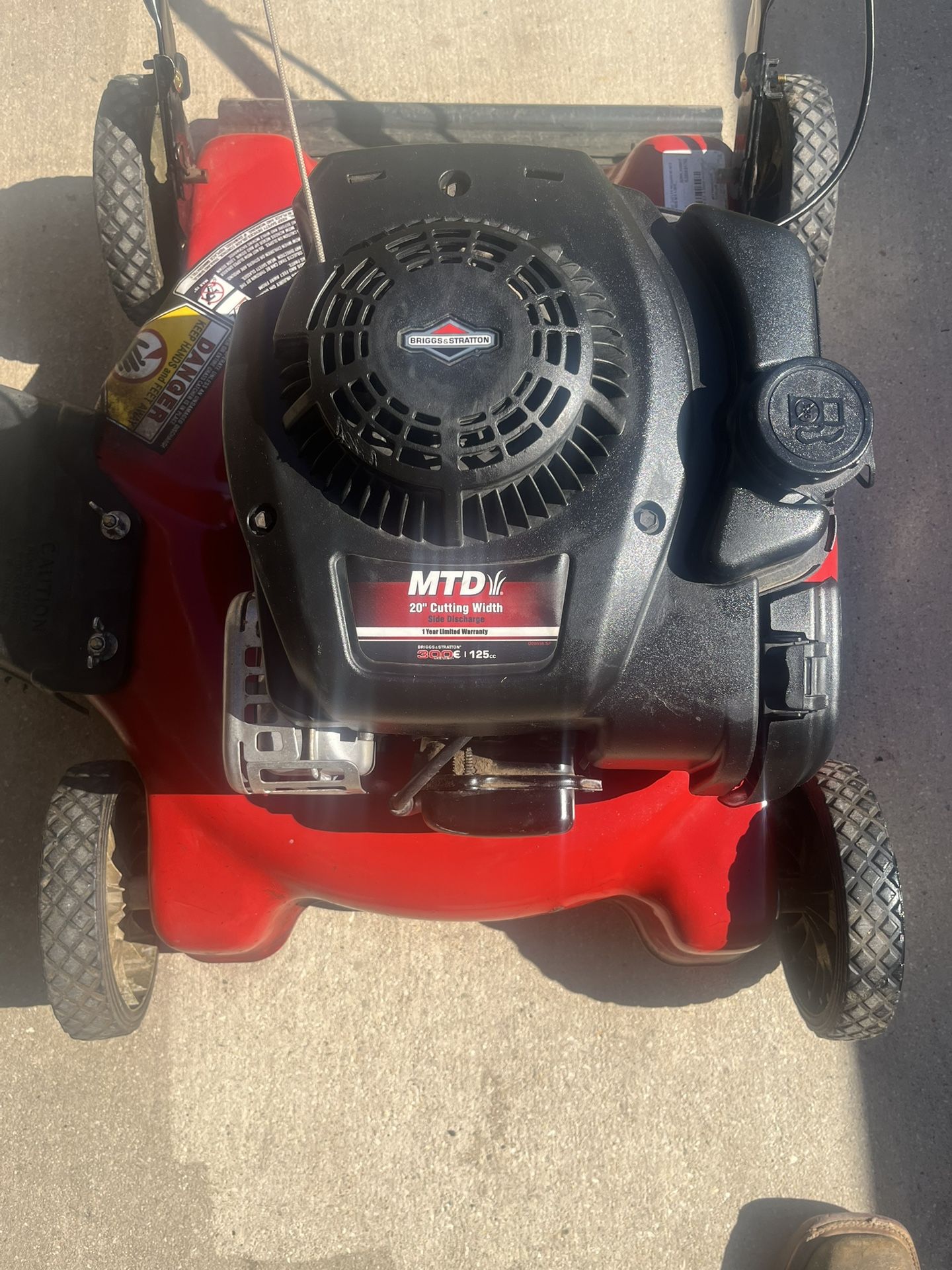 MTD 20in Mower (125cc)