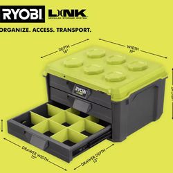 Ryobi 3-Drawer Organizer for Garage