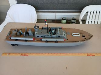 WW2 motorized / RC pt boat 1/32 Lindberg model kit