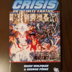 NM- Crisis on Infinite Earths Trade Paperback TPB DC Comics 2000 Wolfman Perez