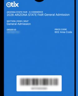 Arizona state fair tickets