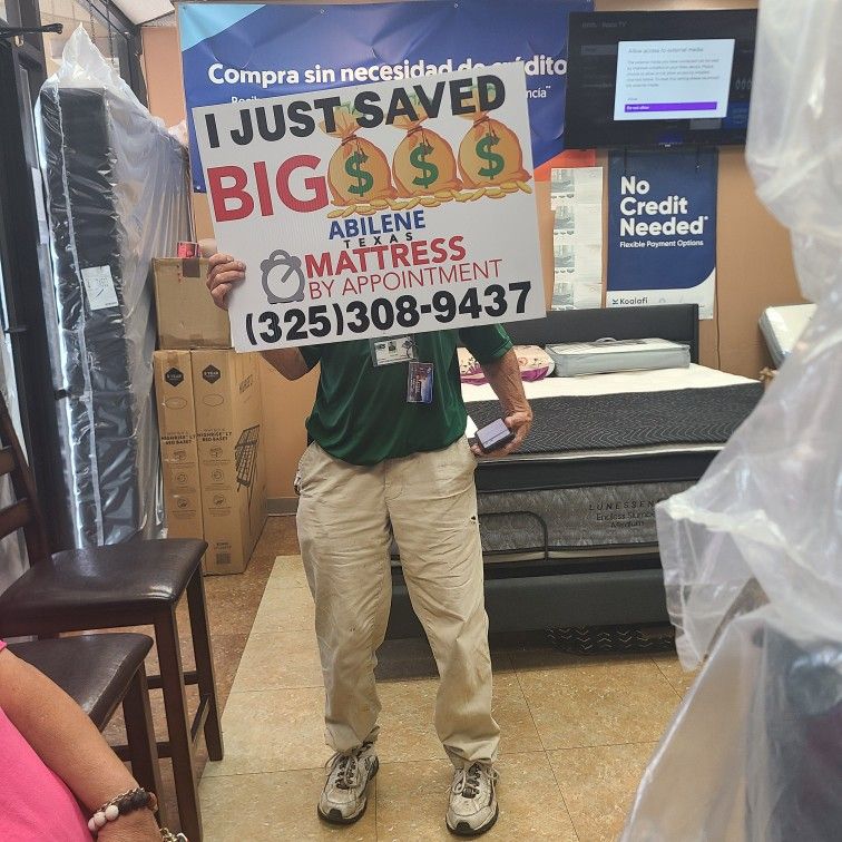 Back pain…Get your new mattress TODAY!!