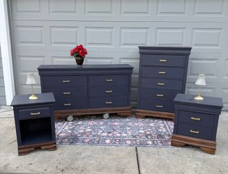 Solid wood bedroom set