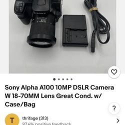 Sony oX 100 Camera With All  Accessories 