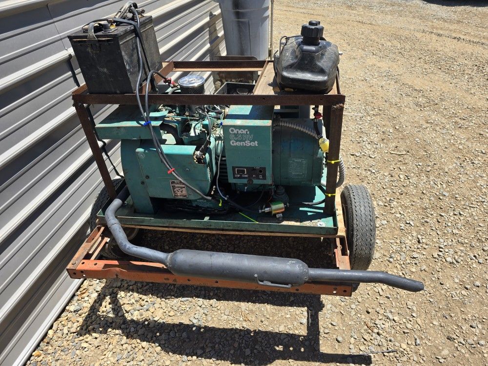 Onan rv 6500 genset