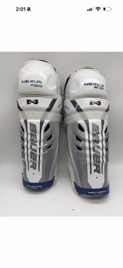 Bauer Nexus 8000 Shin Guards Senior Size 12”/30cm Symmetrical Design Epp Foam