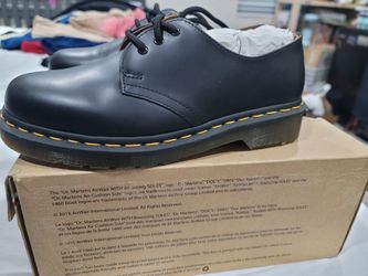 Dr Martens 1461 Smooth Black Size 6M/7W