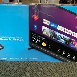 Philips TV 50 inch open box w/ warranty
