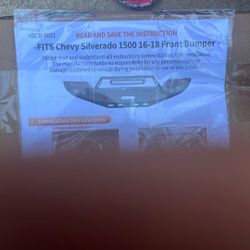 Chevy Silverado 1500 16-18 Front Bumper (MAKE AN OFFER)