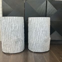 Tree Trunk End Tables (set of 2)