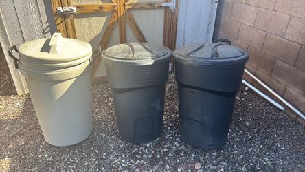 Trash cans