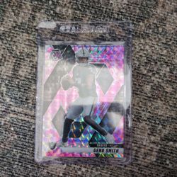 🔥🔥🔥💥💥💥2025 Mosaic  Geno Smith Las Vegas Raiders Mosaic Camo Pink