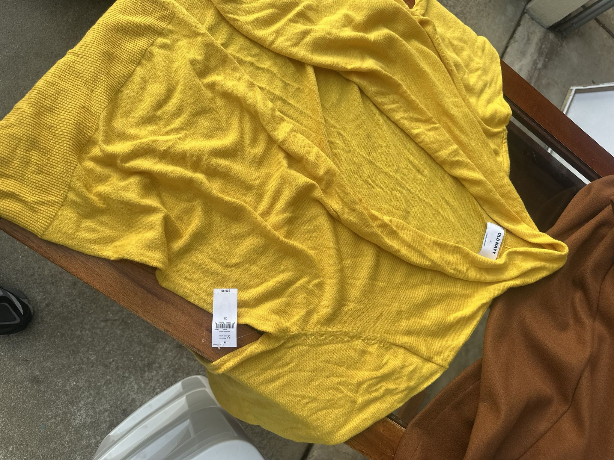 Women’s Yellow Cardigan