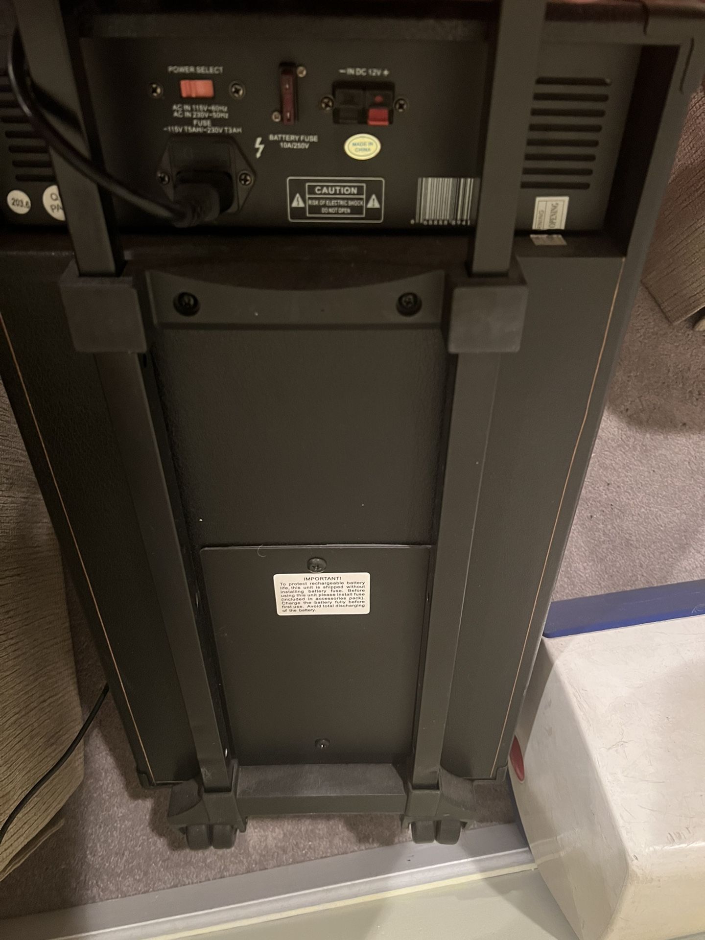 Pro Audio PA System Pyle PWMA1080I