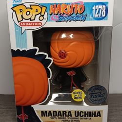 Glow-in-the-dark Special Edition Madara Uchiha #1278 Funko Pop Figure+ Box Protector With Extra Bonus Pop Figure