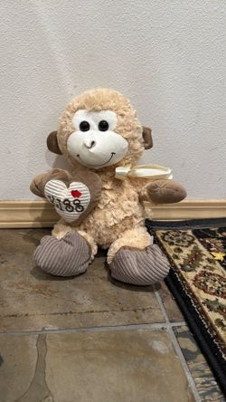 Small Monkey With Kiss On It