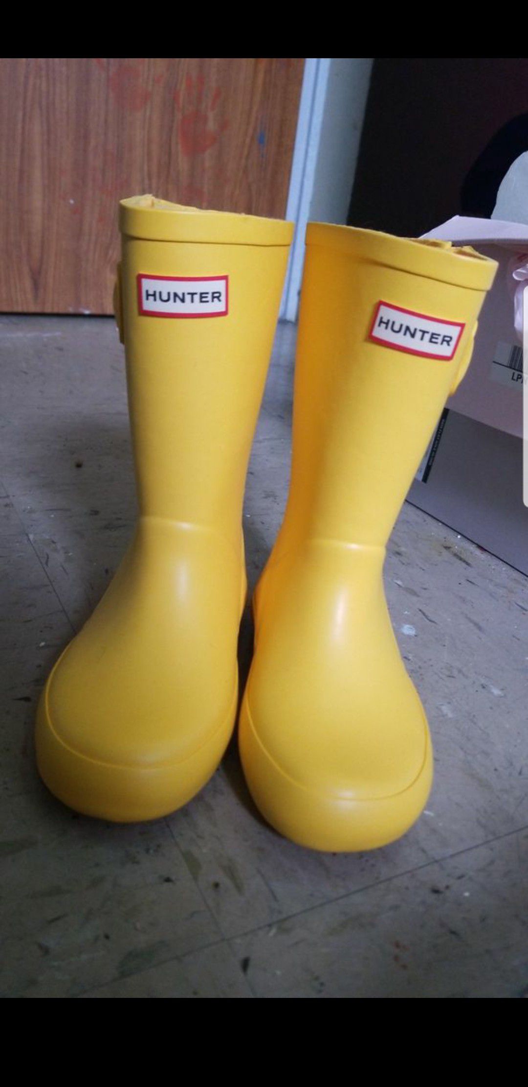 Hunter rain boots 11c