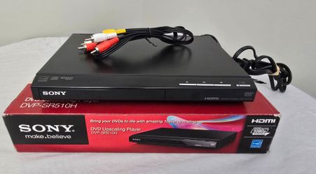 Sony DVP-SR510H HDMI port 1080p DVD PLAYER