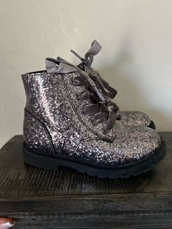 Old Navy Toddler glitter boots 9