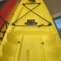 SUMMER SPECIAL: $500 KAYAK With 2 Sets Of Paddles (4pc total) And Roller Cart