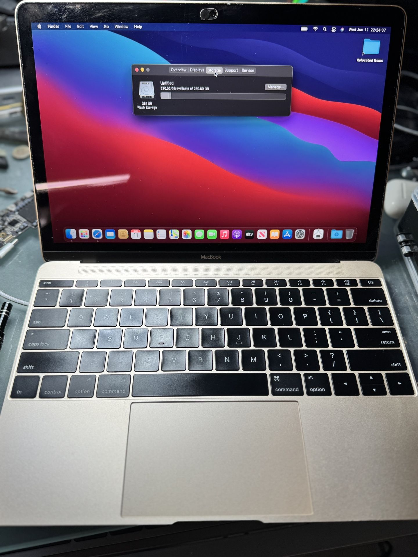 Macbook 12” Gold