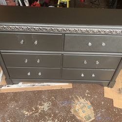 Blacked Out Dresser