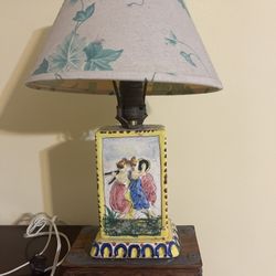 Antique Porcelain Lamp