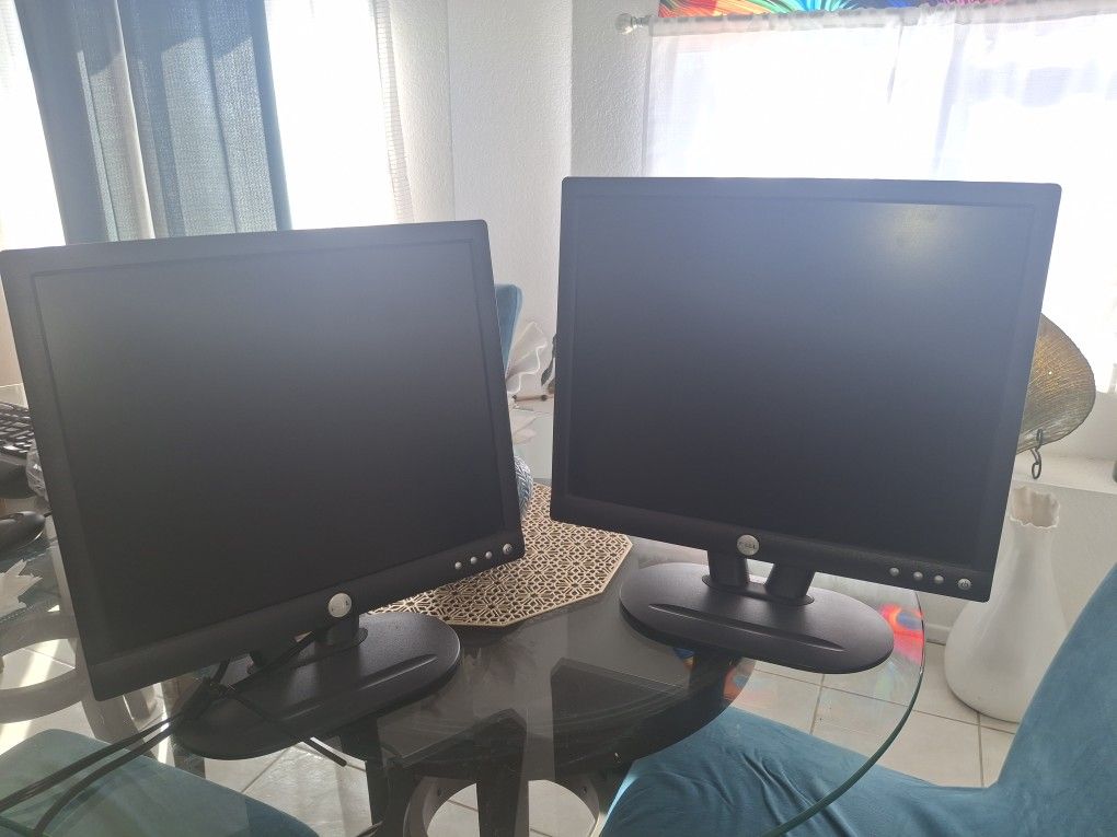 Dell E193FP 19" & Dell 1280 x 1024 17" LCD Monitor e173fpc