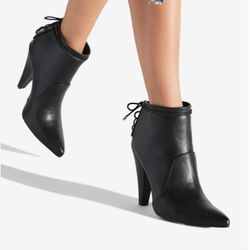 Cone Heel Bootie