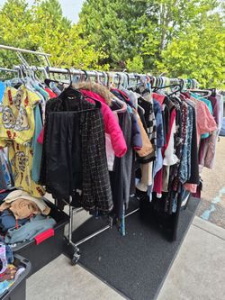 Outside clarence event clothing adult through infant one dollar each have added more clothing.