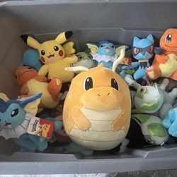 Pokemon Plushies 