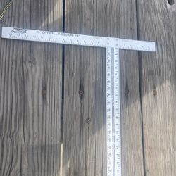 48” Wallboard T Square 1/8   $25 
