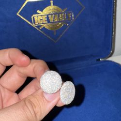 HUGE DIAMOND EARRINGS 