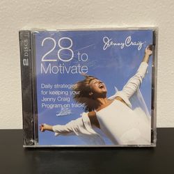 Jenny Craigs 28 Motivational Moments CD NEW SEALED 2 Disc Weight AudioBook 2002