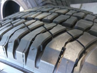 New Michelin's ltx at2,Lt245-75-17,10/E,2019