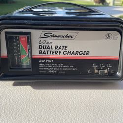 Schumacher 6/2 Amp Dual Rate Battery Charger