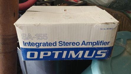 Integrated sterio amplifier